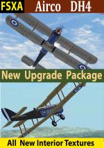 FSX Airco DH4 Upgrade package